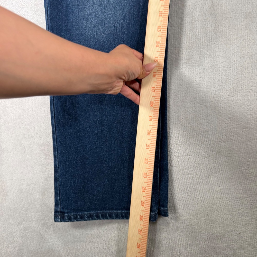 Copper Key The Crop Straight Jeans Womens 7 High Rise Dark Wash Denim CJ1463NFFH - Picture 8 of 8